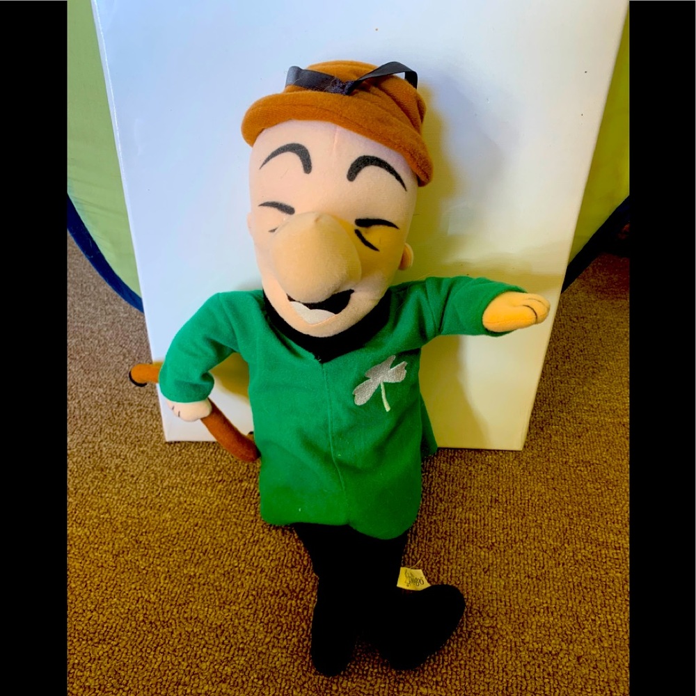 Mr. Magoo Boston Celtics 17” plush doll